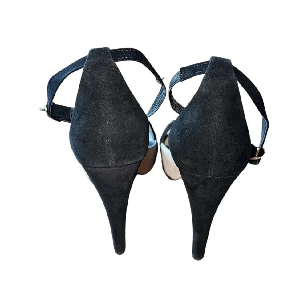 Hermes Highlight d'Orsay Suede Pumps Size 38.5 - Picture 8 of 11